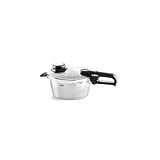 Fissler Vitavit Premium/Schnellkochtopf (3,5 L, Ø 22 cm) Edelstahl-Dampfkochtopf,4-Garstufen, inkl. Einsatz - Induktion
