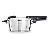 Fissler Vitaquick / Schnellkochtopf (3,5 L, Ø 22 cm) Edelstahl-Dampfkochtopf, 2-Garstufen, Made in Germany - Induktion