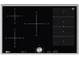 NEFF T58BT20N0, N 70, Induktionskochfeld 80cm, TwistPad, FlexInduction, PowerMove, Glaskeramik, Edelstahlrahmen