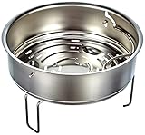 Fissler 61010000800 Einsatz gelocht 18 cm, inklusiv Dreibein