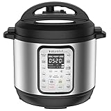 Instant Pot Elektrischer Schnellkochtopf DUO PLUS 8L. 15 intelligente Programme: Schnellkochtopf, Reiskocher, Slow Kocher, Dampfgarer