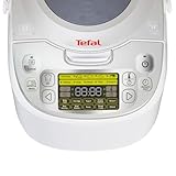 Tefal RK8121 Multikocher 45in1 | 45 automatische Kochprogramme | Verzögerter Start | Warmhaltefunktion | Große Kapazität (5L) | Edelstahl | LC-Display | Rezeptbuch und Zubehör