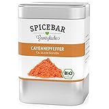 Spicebar Cayennepfeffer, ca. 12.000 Scoville, gemahlen, Bio (1 x 80g)