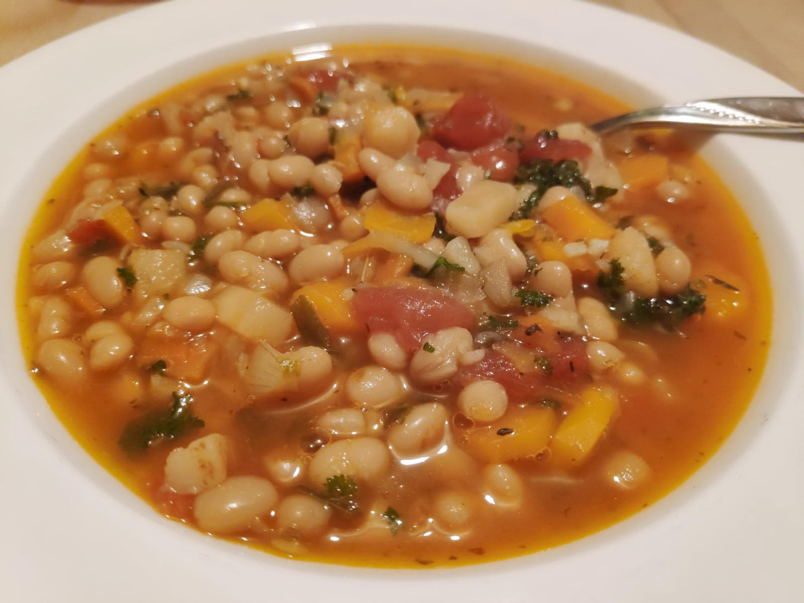 Fasolada Griechische Bohnensuppe Im Instant Pot Rezept Suppe Im | Hot ...